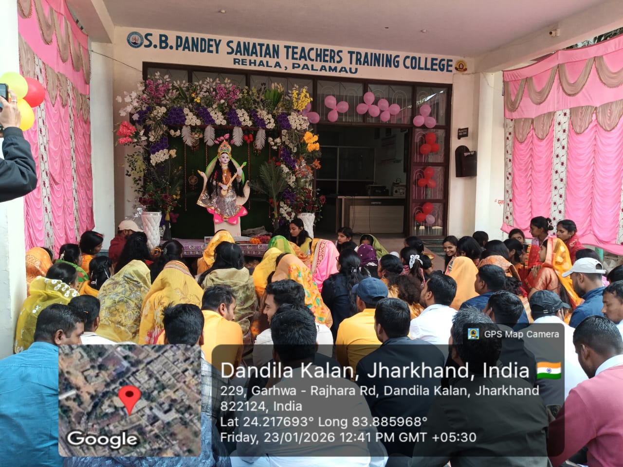 Saraswati Puja Celebration 